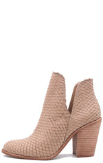 Load image into Gallery viewer, Nutmeg Gattinara Snake Open-ankle Bootie
