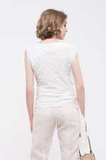 Load image into Gallery viewer, Sleeveless Waist Tied Top
