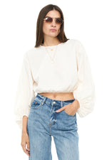 Load image into Gallery viewer, Rylan Blouson Sleeve Blouse
