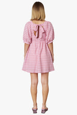 Load image into Gallery viewer, Pink Check Billie Dress
