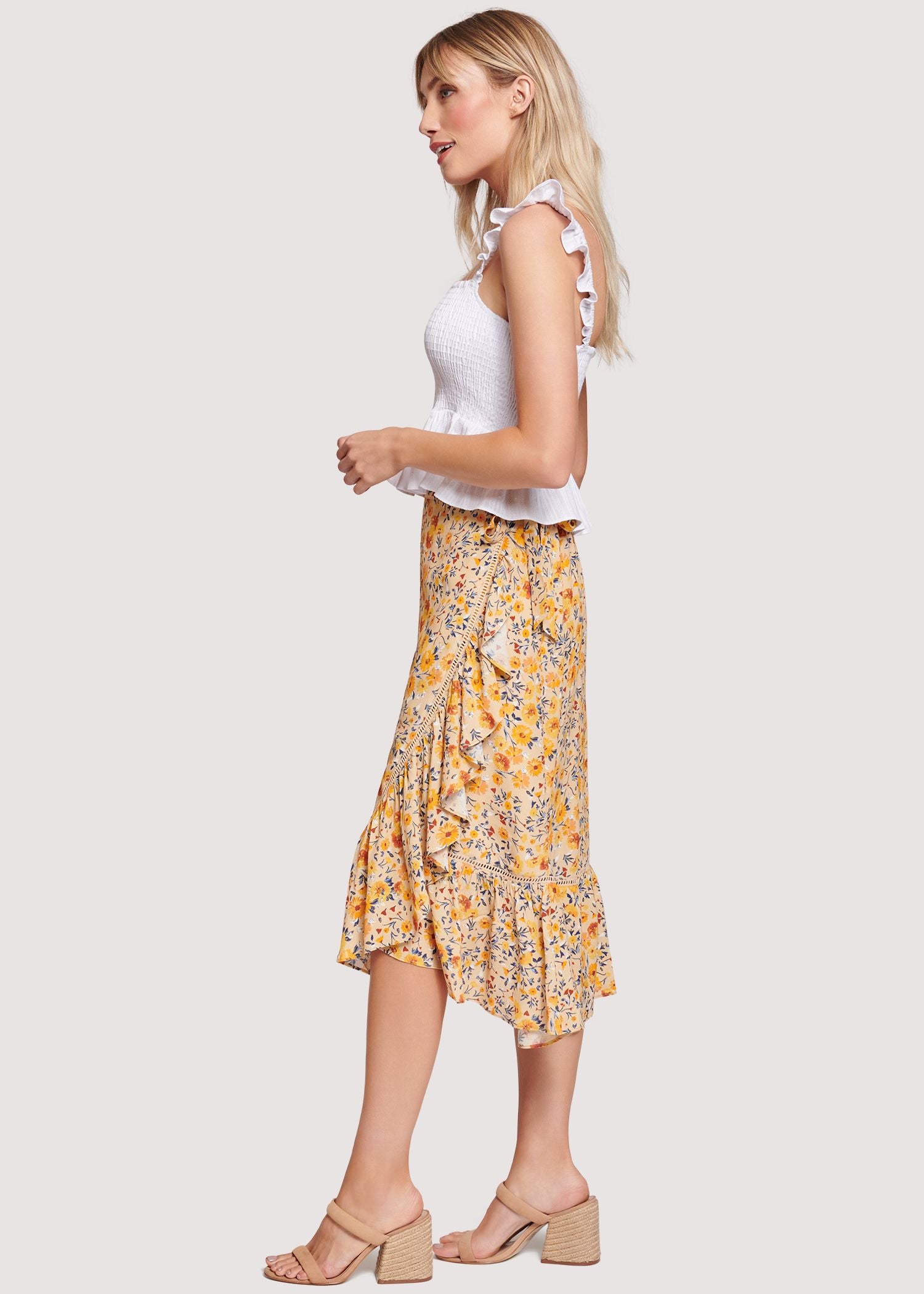 Somerset Midi Wrap Skirt