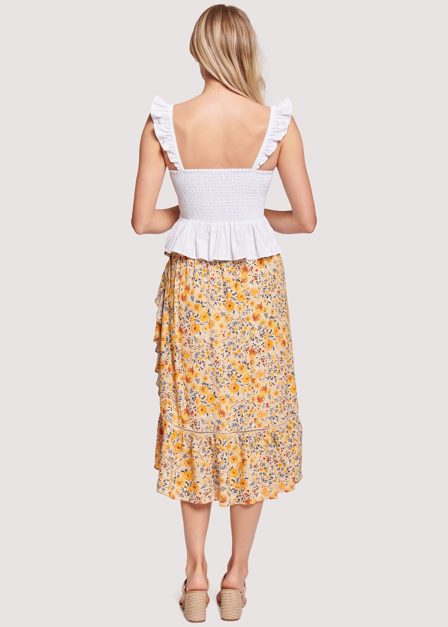 Somerset Midi Wrap Skirt