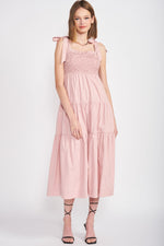 Load image into Gallery viewer, Mauve Matisse Midi Dress
