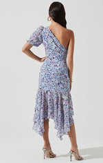 Load image into Gallery viewer, Santorini Floral Dress
