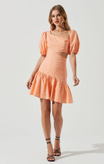 Load image into Gallery viewer, Peach Mayfair Dress
