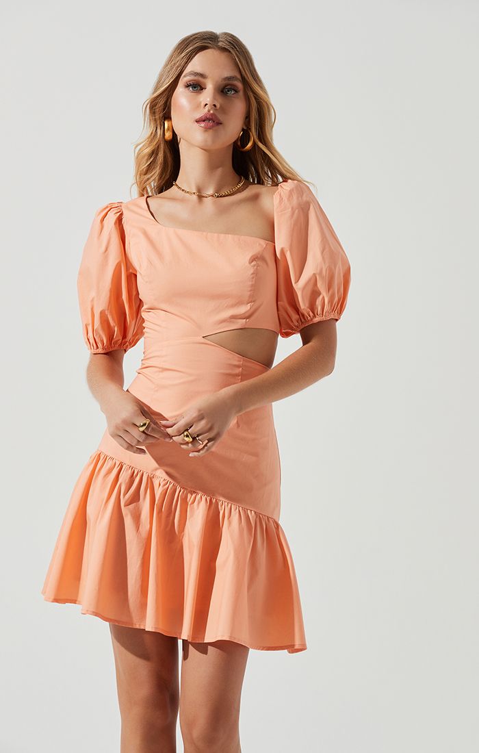 Peach Mayfair Dress