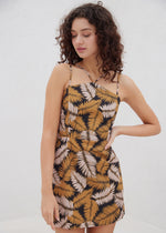 Load image into Gallery viewer, Nightfall Palm Mini Dress
