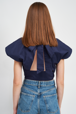 Load image into Gallery viewer, Navy Avery Top
