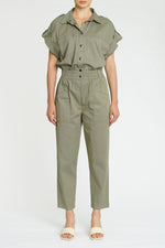 Load image into Gallery viewer, Loden Green Dani Jumpsuit
